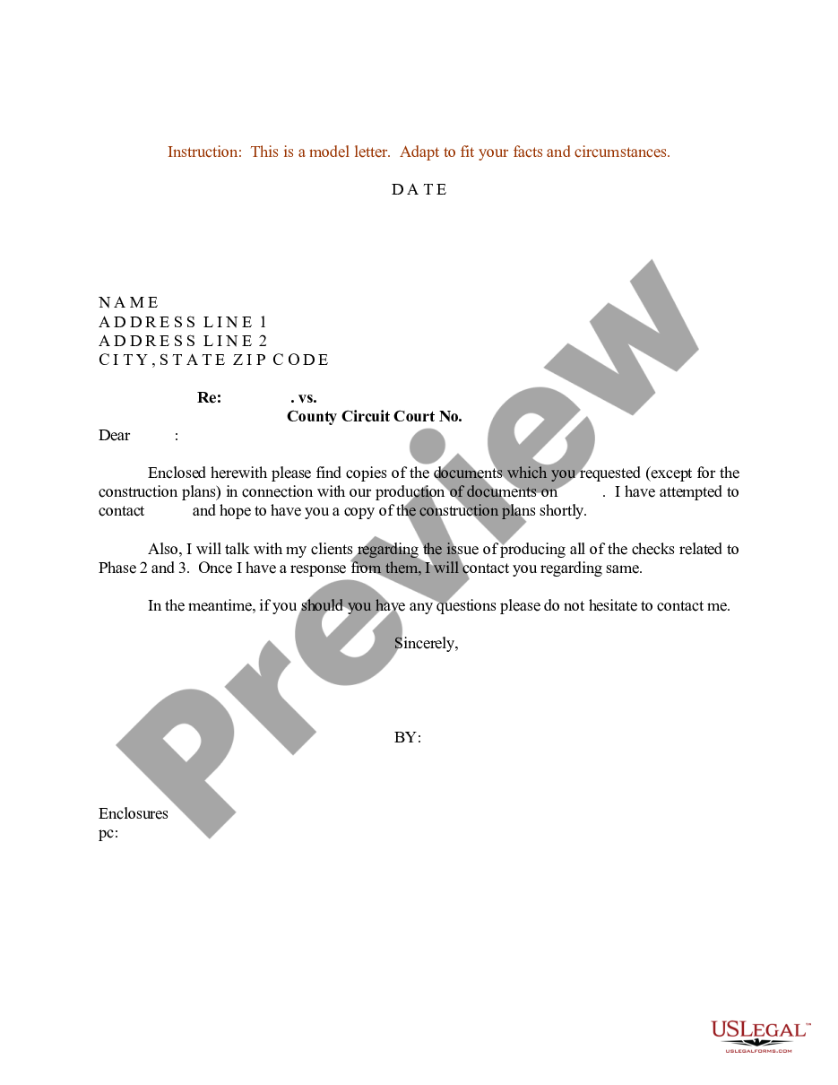 Request For Production Of Documents California Template