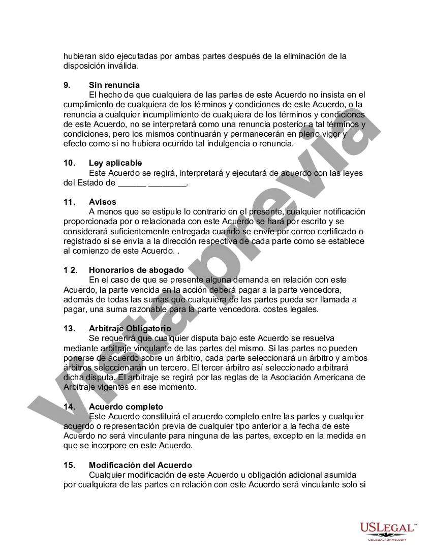 Preview Acuerdo de instalación de software entre el vendedor y el contratista independiente