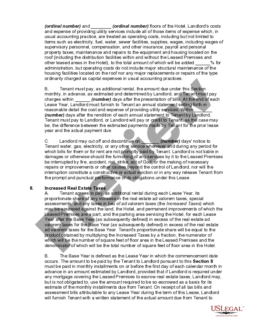 Get Lease of Store in Hotel Preview Lease of Store in Hotel