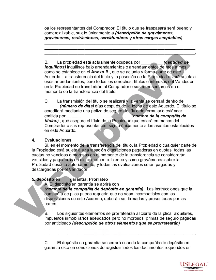 Preview Contrato de Venta de Propiedad Comercial sin Corredor Involucrado