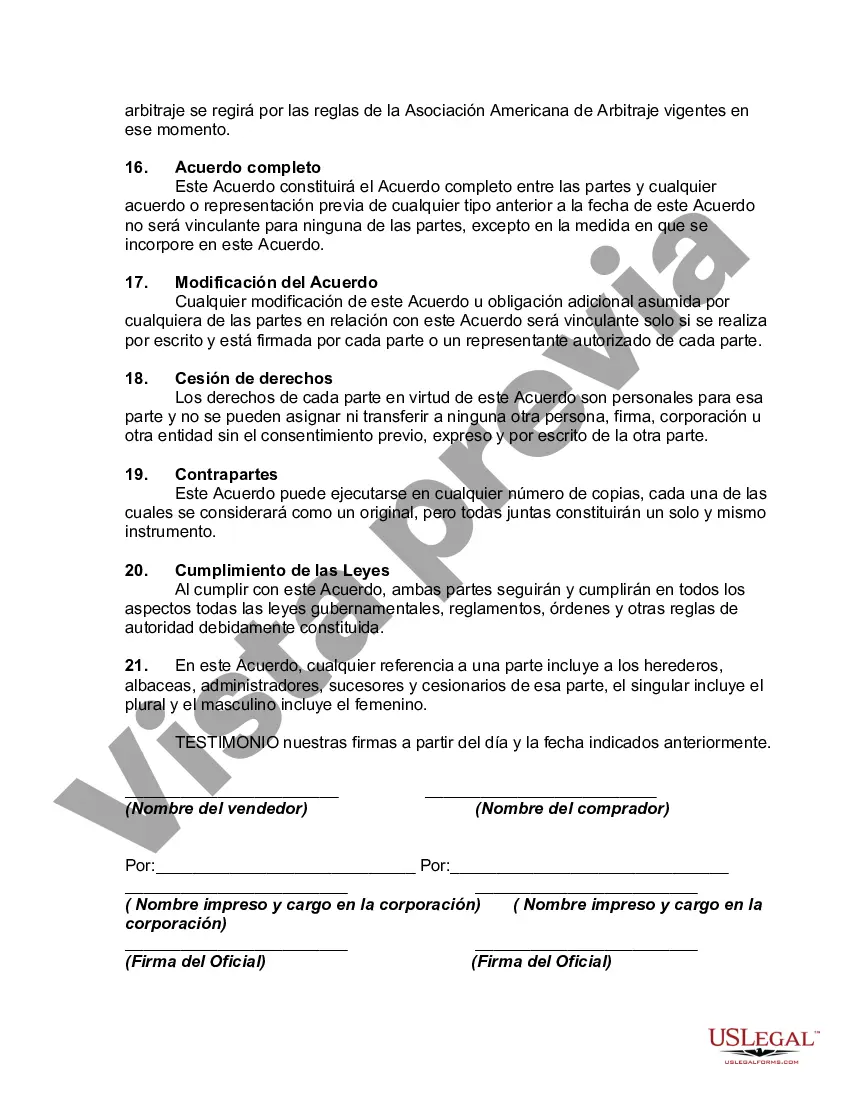 Preview Contrato de Venta de Propiedad Comercial sin Corredor Involucrado
