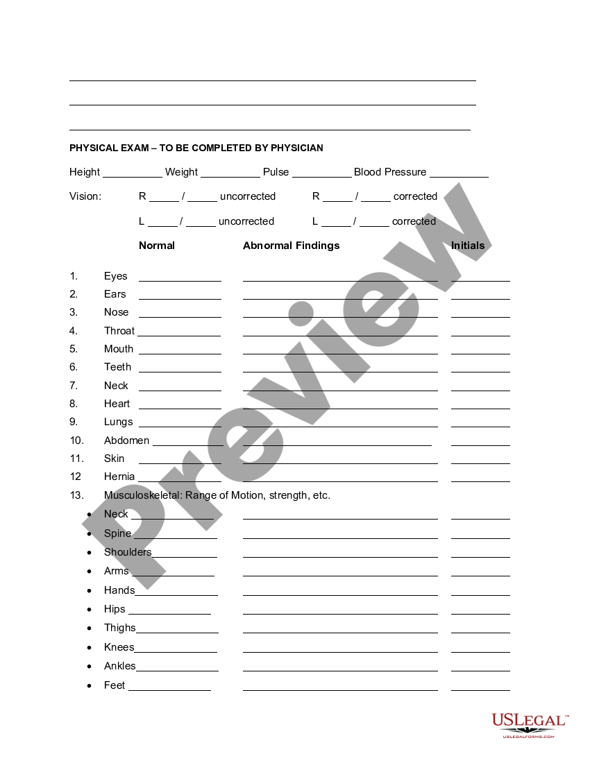 Michigan Sports Physical Form Sports Form US Legal Forms