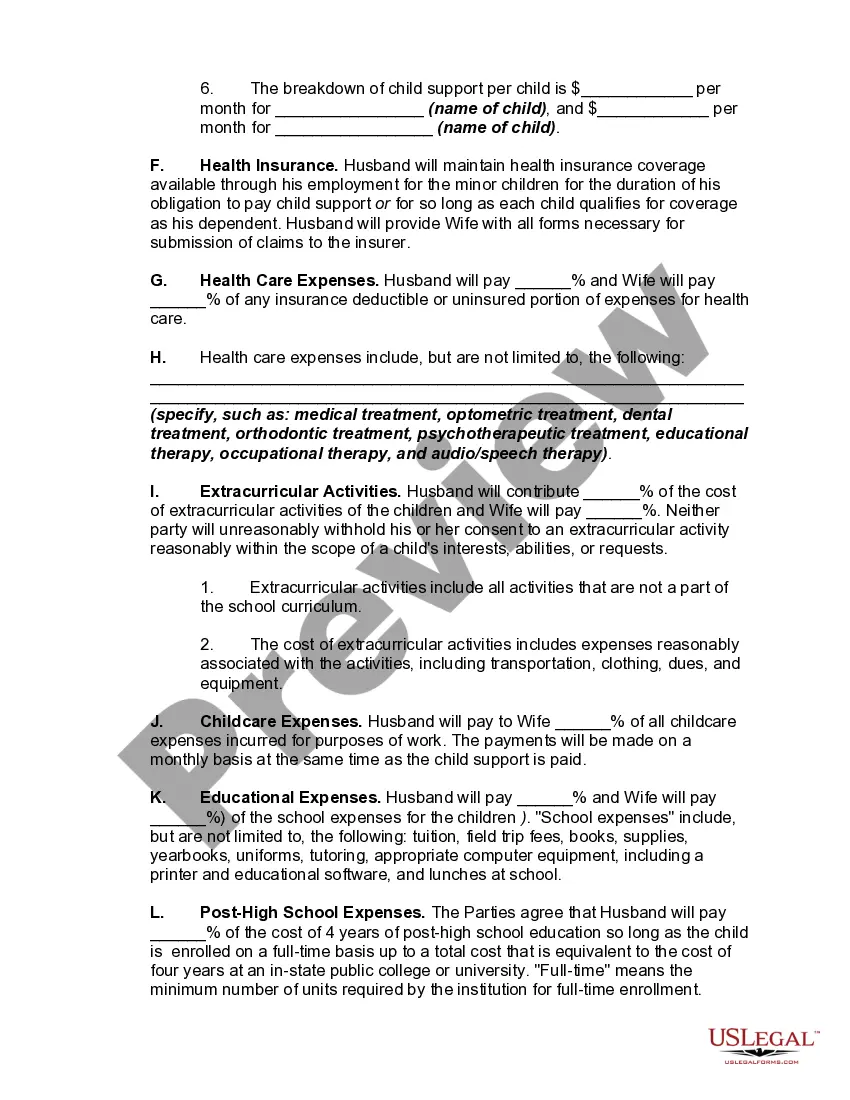 Get Marital Settlement Agreement Dealing with Domiciliary Custody and Moving Away Preview Marital Settlement Agreement Dealing with Domiciliary Custody and Moving Away