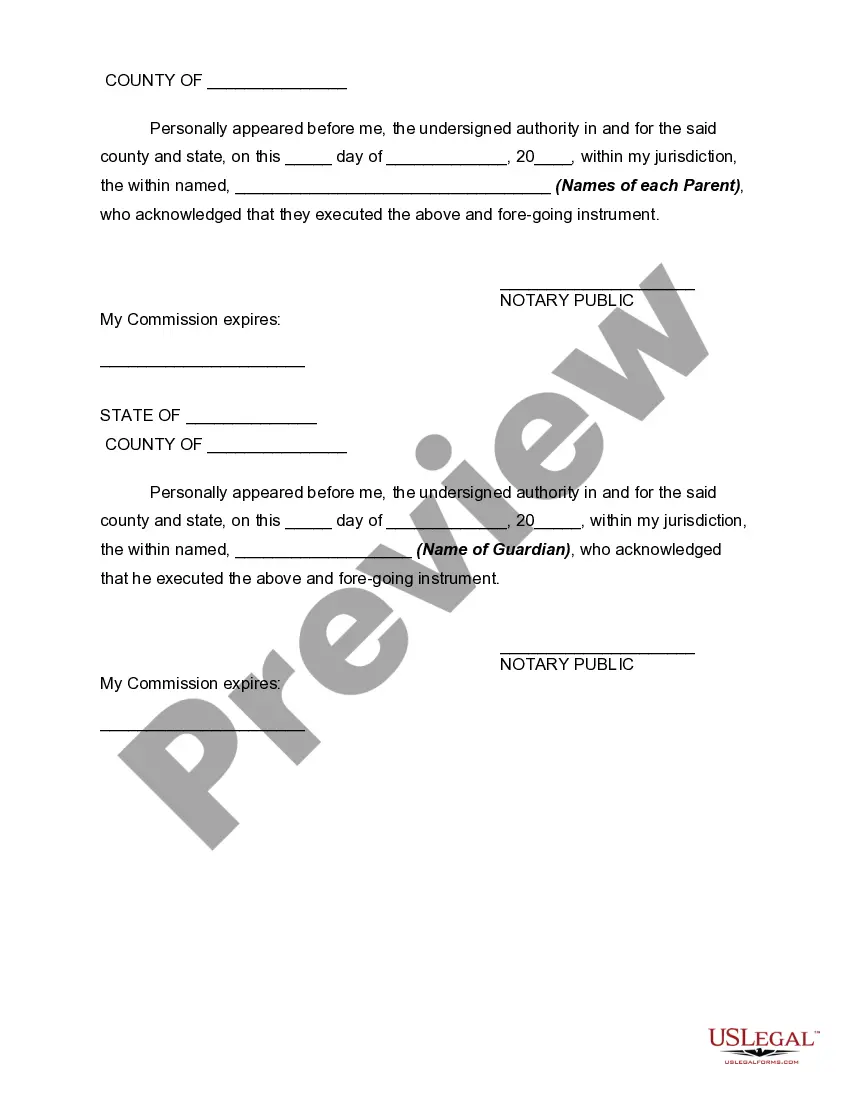 Get Medical Consent for Minor Preview Medical Consent for Minor