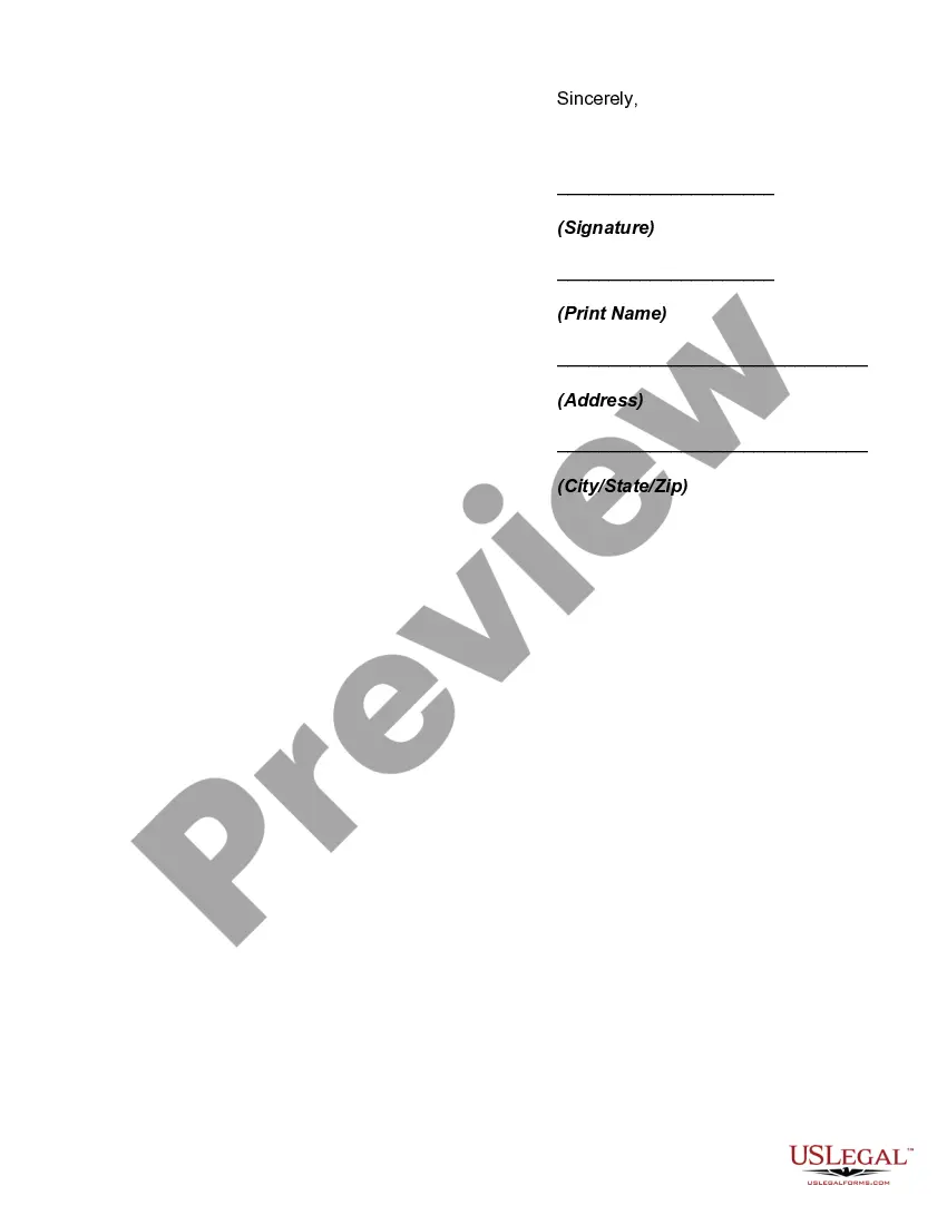 Preview Notice of Non-Renewal of Lease