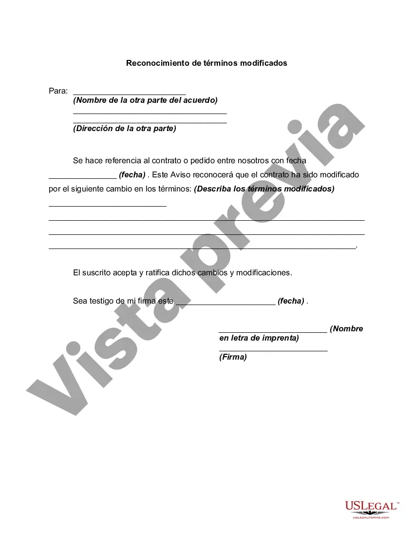 Preview Reconocimiento de términos modificados