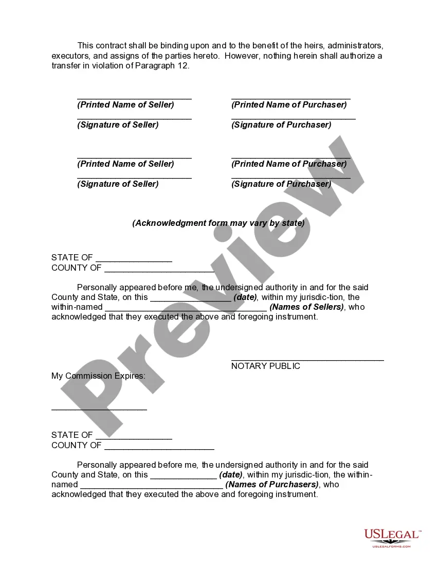 Get Contract for Deed Preview Contract for Deed
