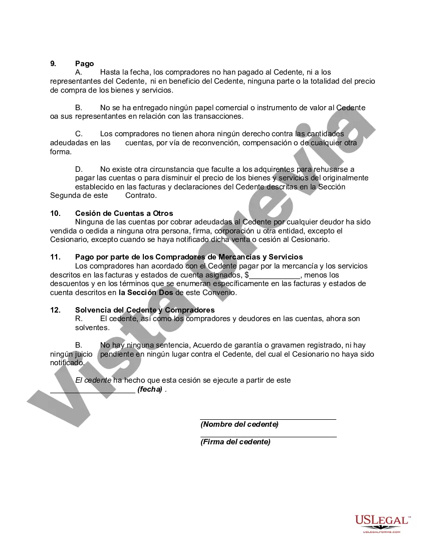 Preview Cesión de Cuentas por Cobrar