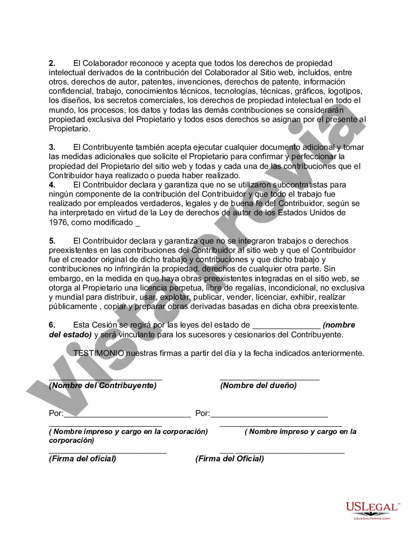 Preview Cesión de Derechos del Contribuyente