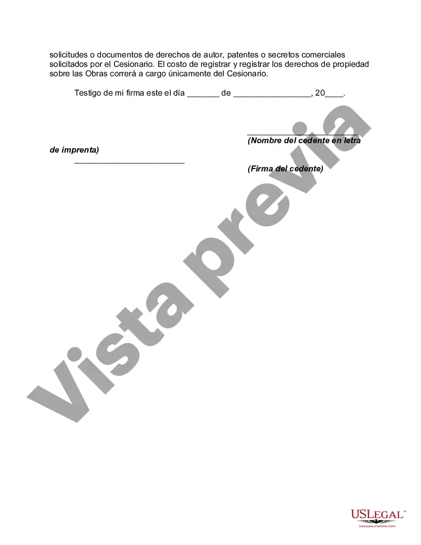 Preview Cesión de Obras Previas al Empleo