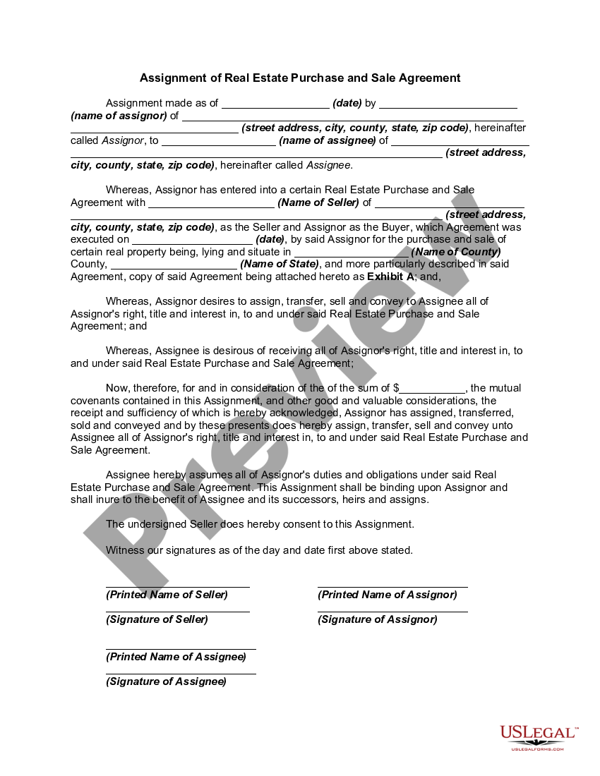 assignment sale agreement