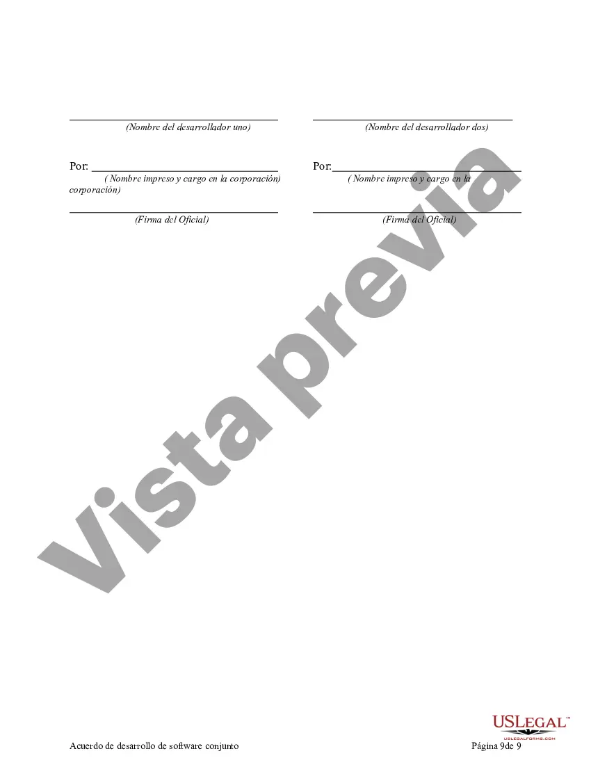 Preview Acuerdo de desarrollo de software conjunto