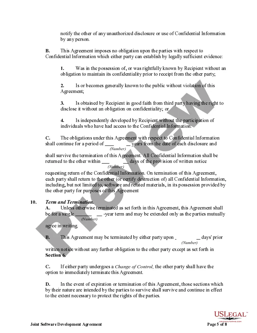 Get Joint Software Development Agreement Preview Joint Software Development Agreement