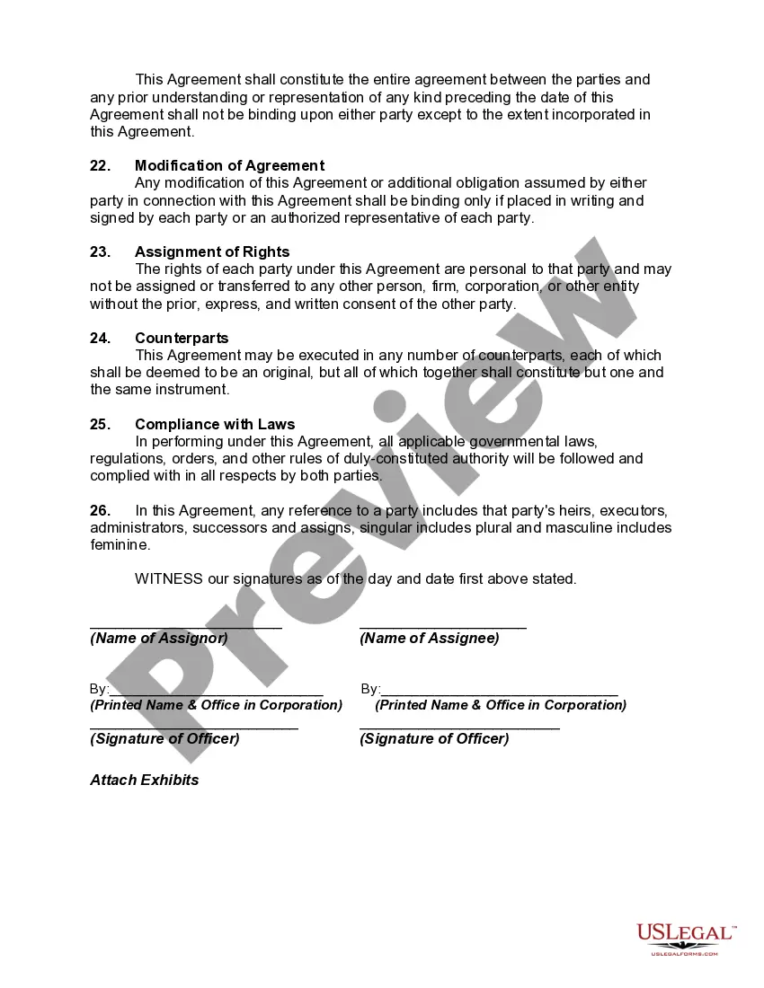 Preview Assignment of Rights in Computer Software - With Reservations