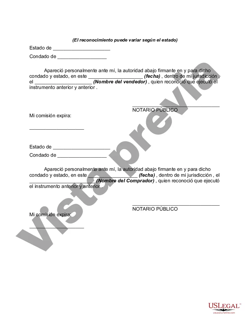 Preview Escritura de venta con gravámenes