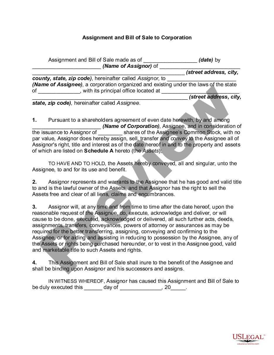 minnesota-assignment-and-bill-of-sale-to-corporation-bill-sale-corporation-us-legal-forms