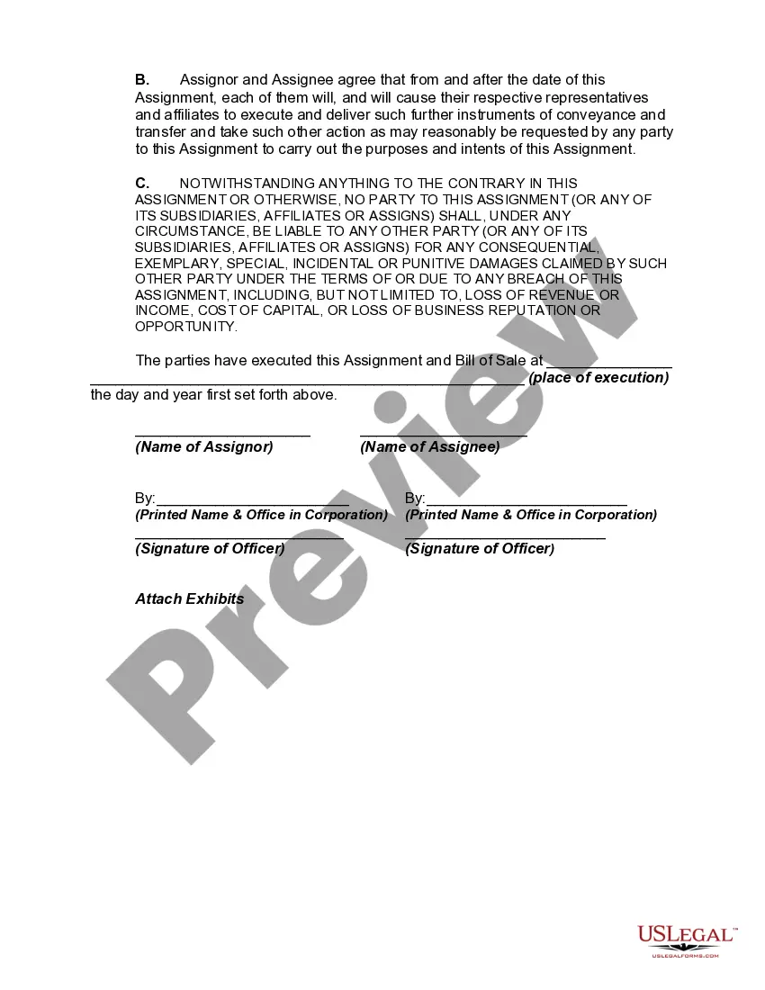 Get Assignment and Bill of Sale of Equipment and Machinery Preview Assignment and Bill of Sale of Equipment and Machinery