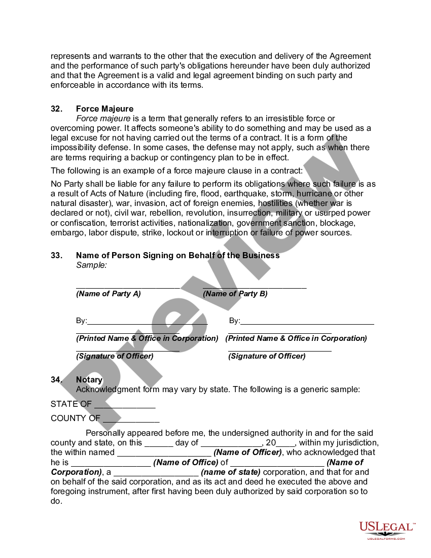 Checklist for Co-Branding Agreements - Co Branding Agreement | US Legal ...