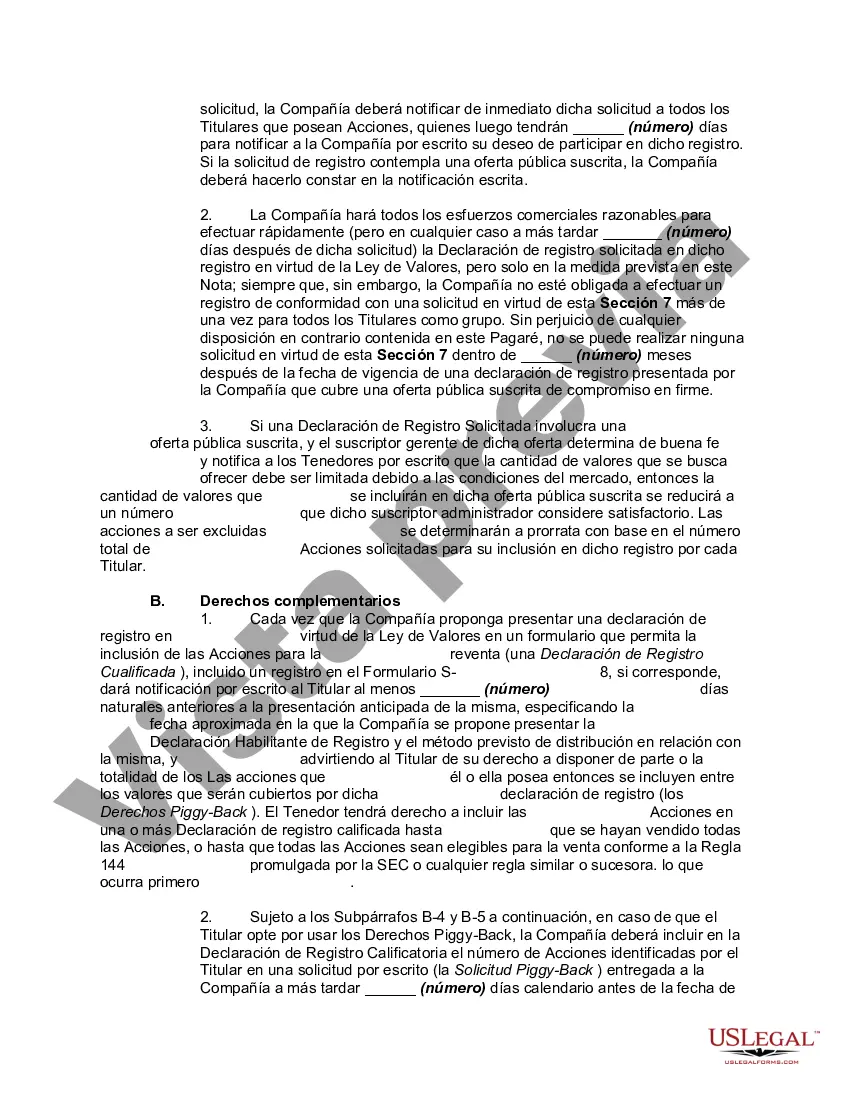 Preview Pagaré convertible de la corporación: una de las series de pagarés emitidos de conformidad con el Acuerdo de compra de pagarés convertibles
