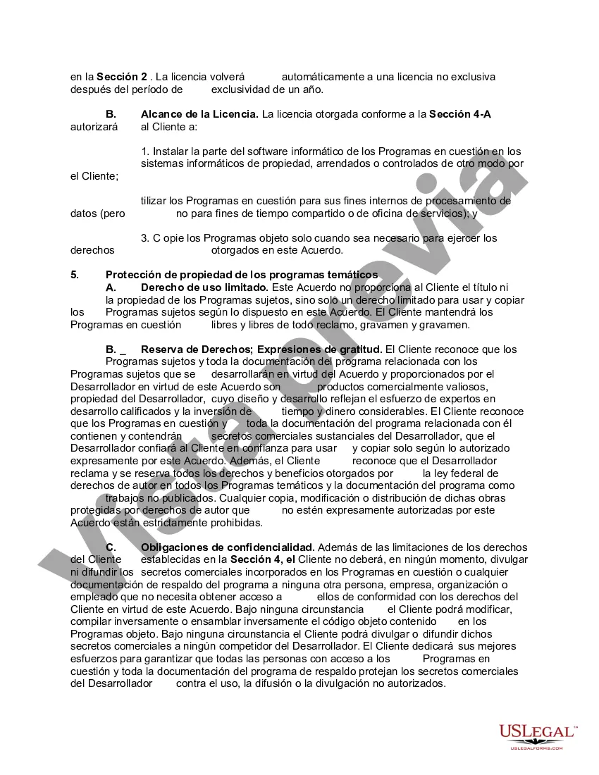 Preview Acuerdo para el desarrollo de software según especificaciones