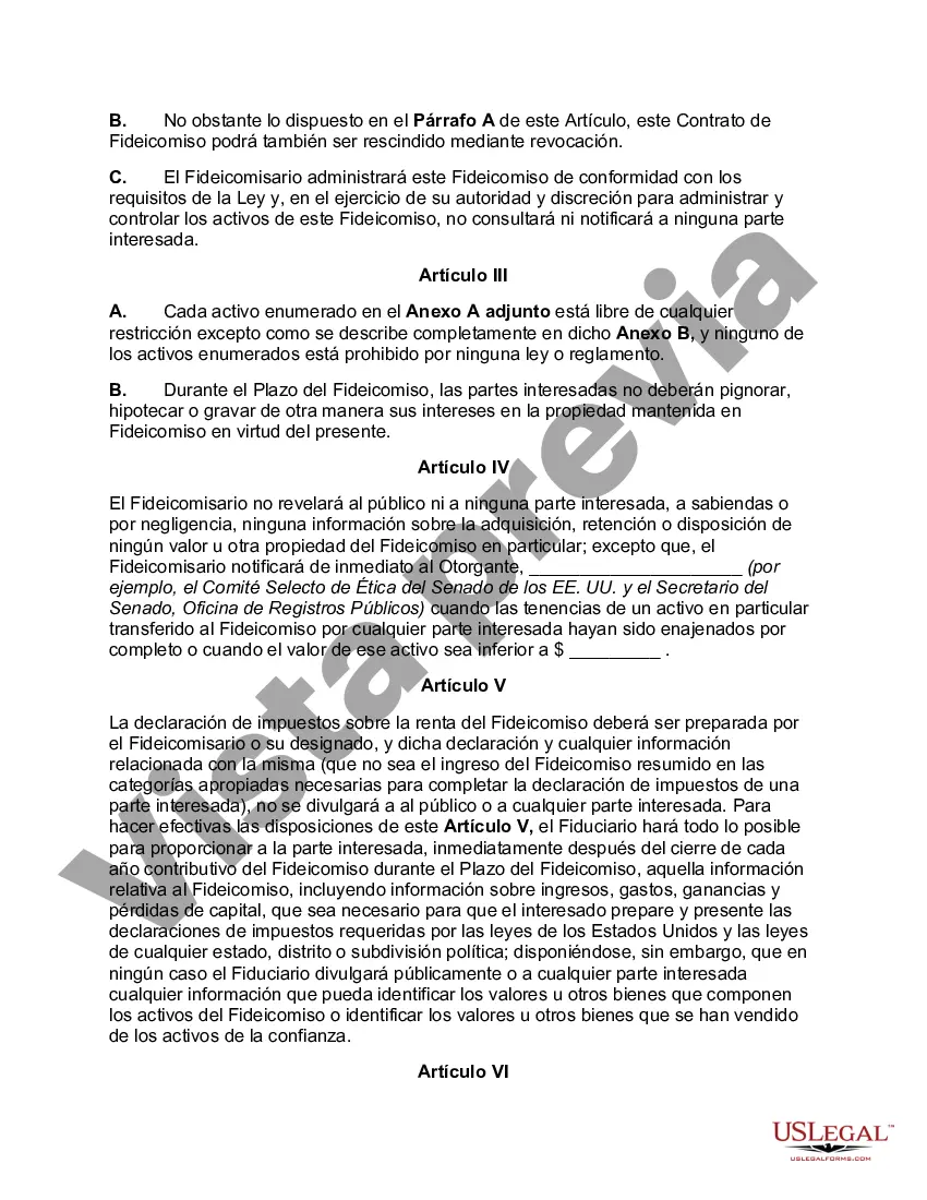 Preview Acuerdo de confianza ciega