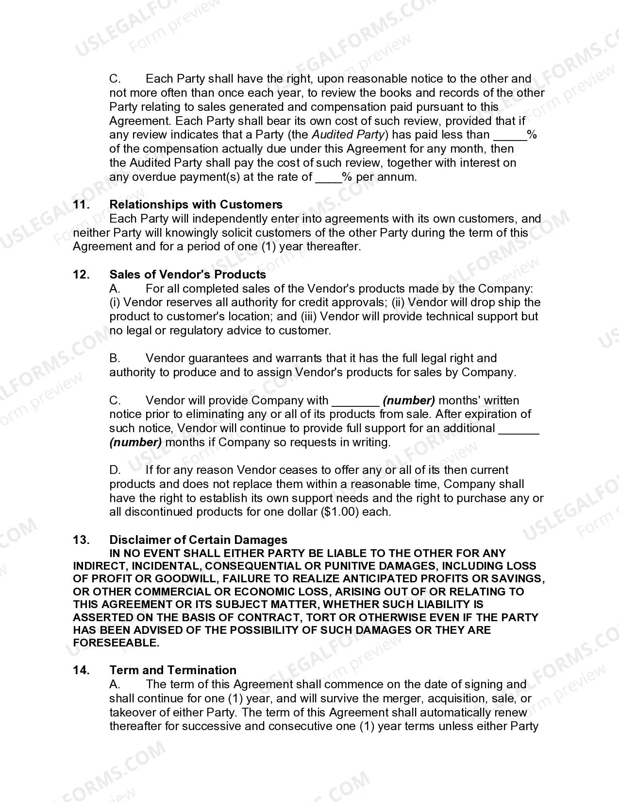 Preview Joint Marketing or Co-Branding Agreement