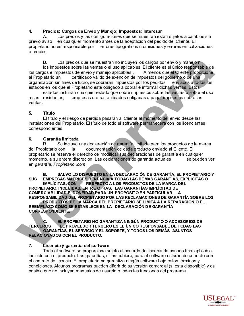 Preview Acuerdo de licencia de software de usuario final: de empresa a consumidor