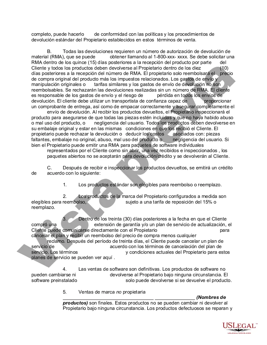 Preview Acuerdo de licencia de software de usuario final: de empresa a consumidor