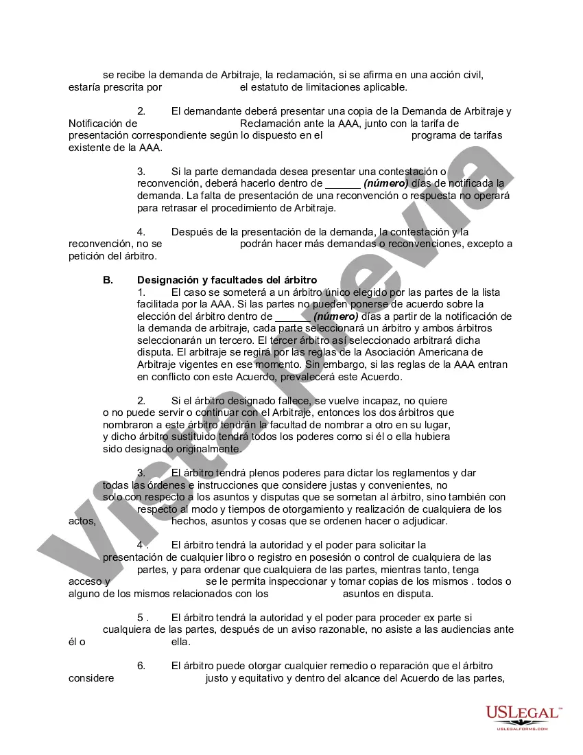 Preview Acuerdo de Mediación y Arbitraje