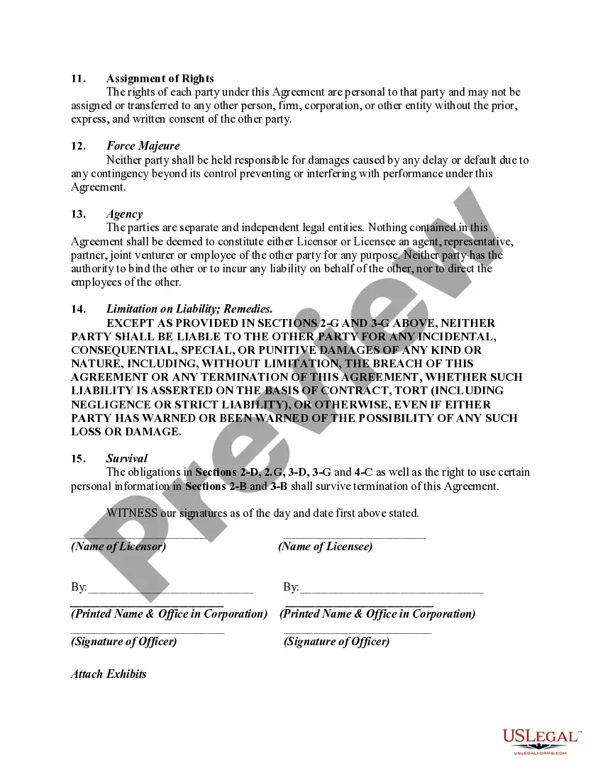 Preview Website Linking Agreement