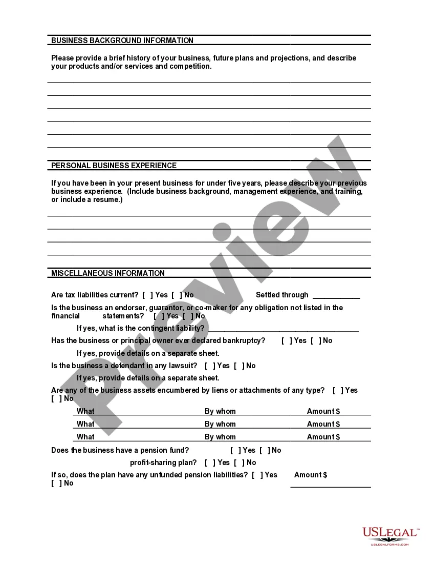 Get Bank Loan Application Form and Checklist - Business Loan Preview Bank Loan Application Form and Checklist - Business Loan
