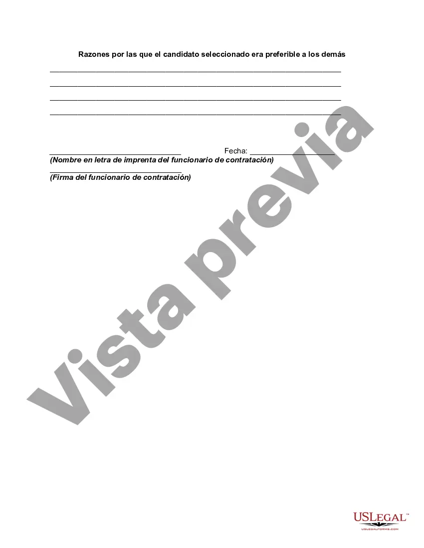 Preview Registro de Criterios de Selección de Solicitantes