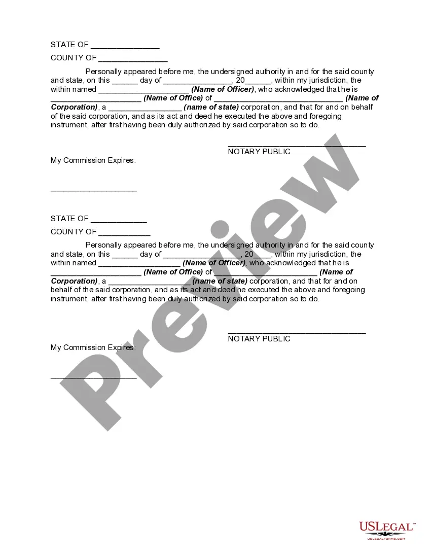 Preview Modification of Lease Agreement