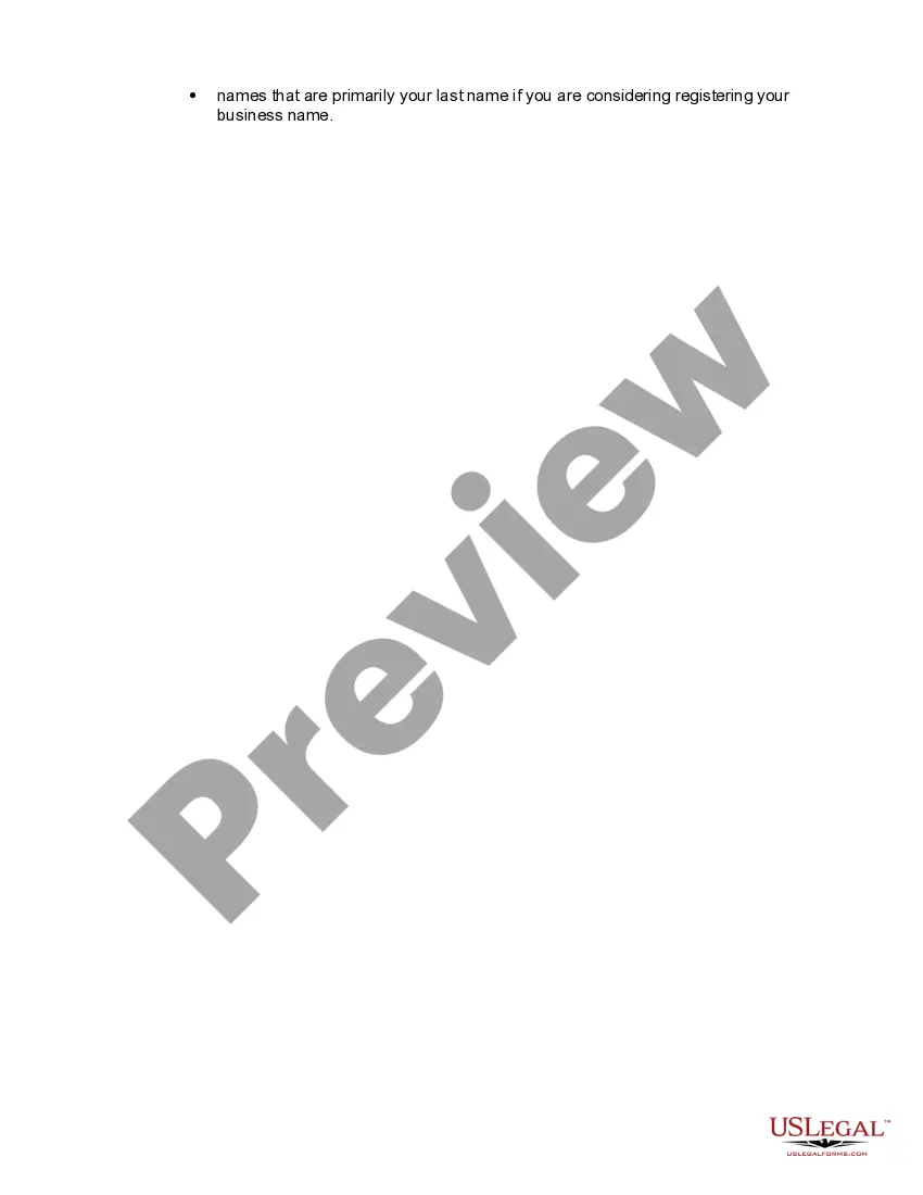 Get Checklist or Guidelines in Choosing a Domain Name and a Business Name Preview Checklist or Guidelines in Choosing a Domain Name and a Business Name