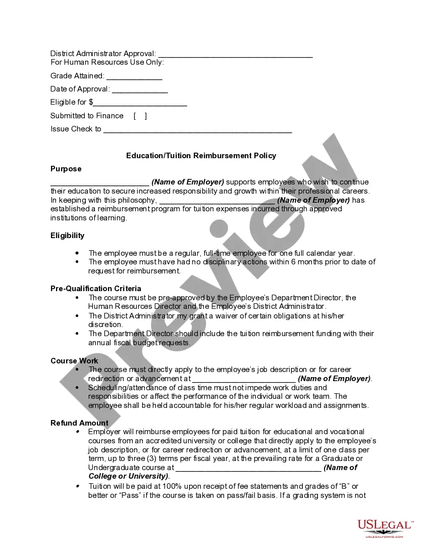 Get Application for Tuition Refund Preview Application for Tuition Refund