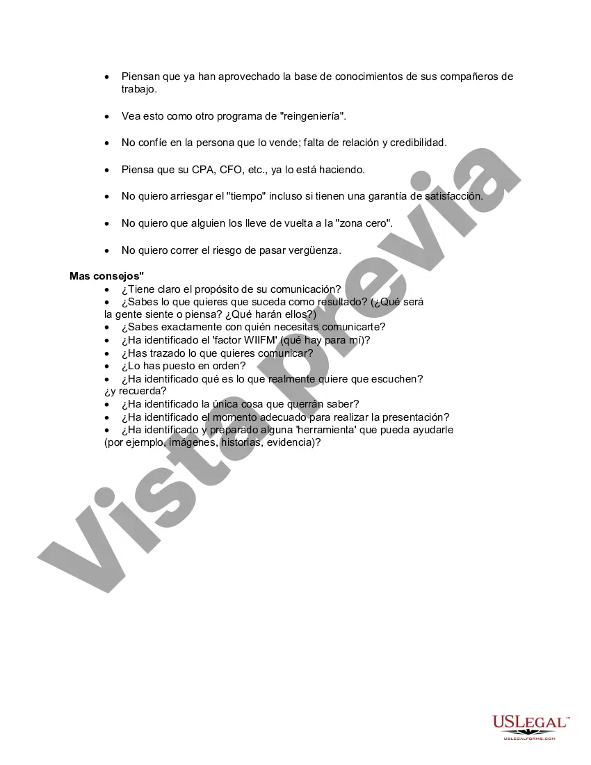 Preview Lista de verificación: comunicación con clientes potenciales