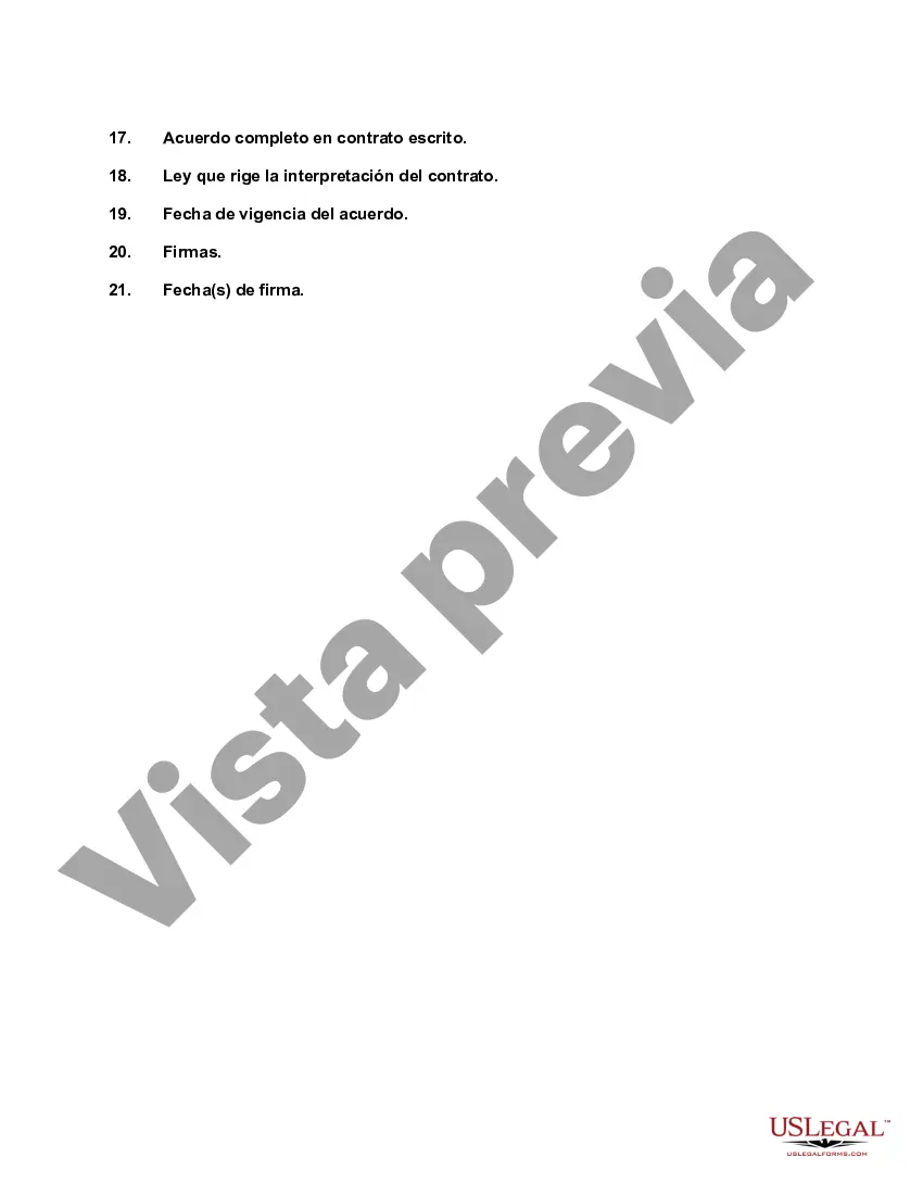 Preview Lista de verificación - Acuerdos laborales