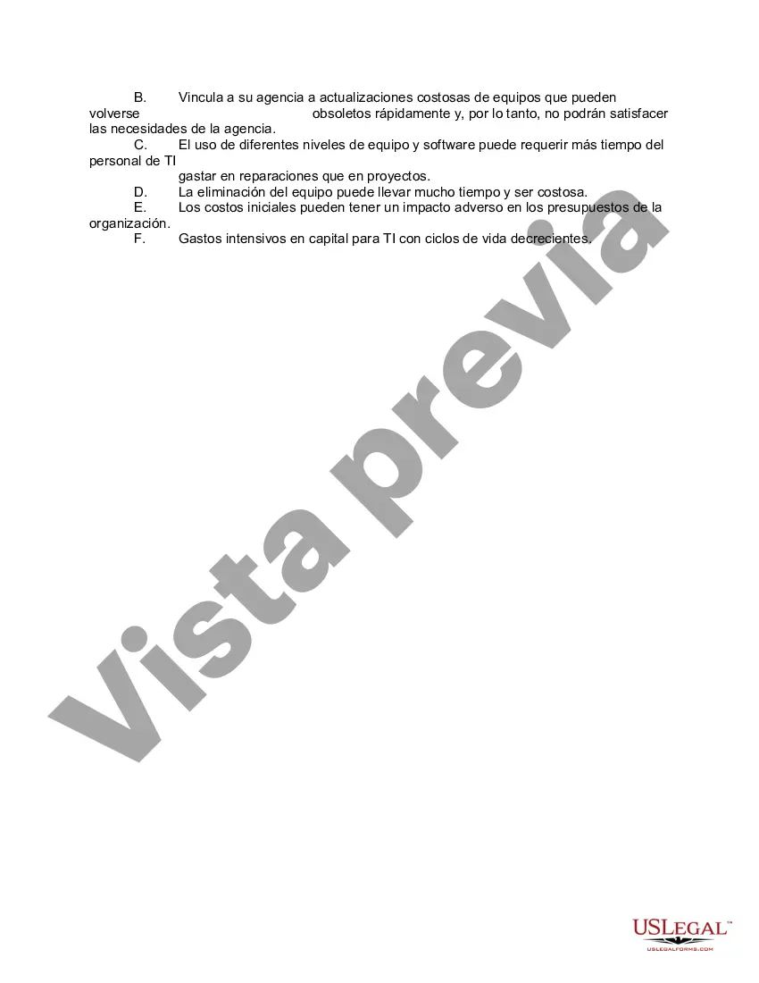Preview Directrices para el arrendamiento frente a la compra de tecnología de la información