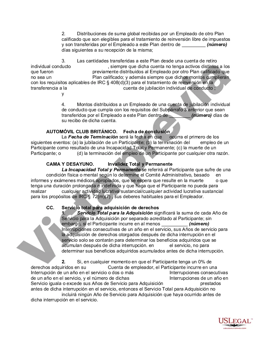 Preview Plan de participación en las ganancias y contrato de fideicomiso