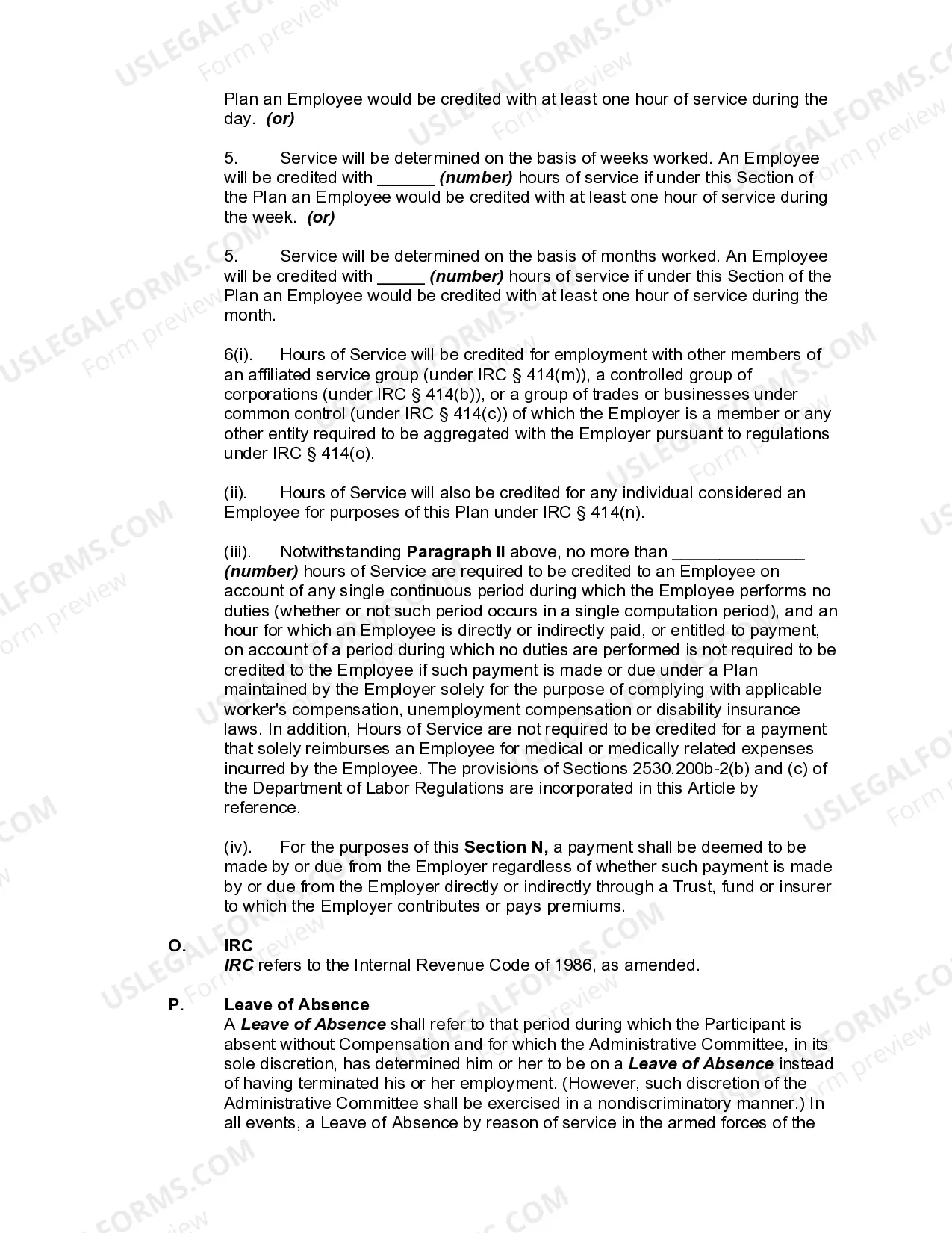 Preview Profit-Sharing Plan and Trust Agreement