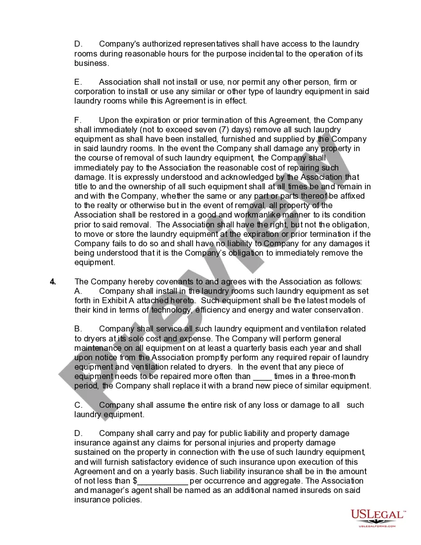 Get Fixed Term Laundry Contract Preview Fixed Term Laundry Contract