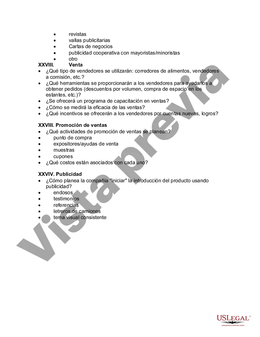 Preview Esquema de un plan de marketing