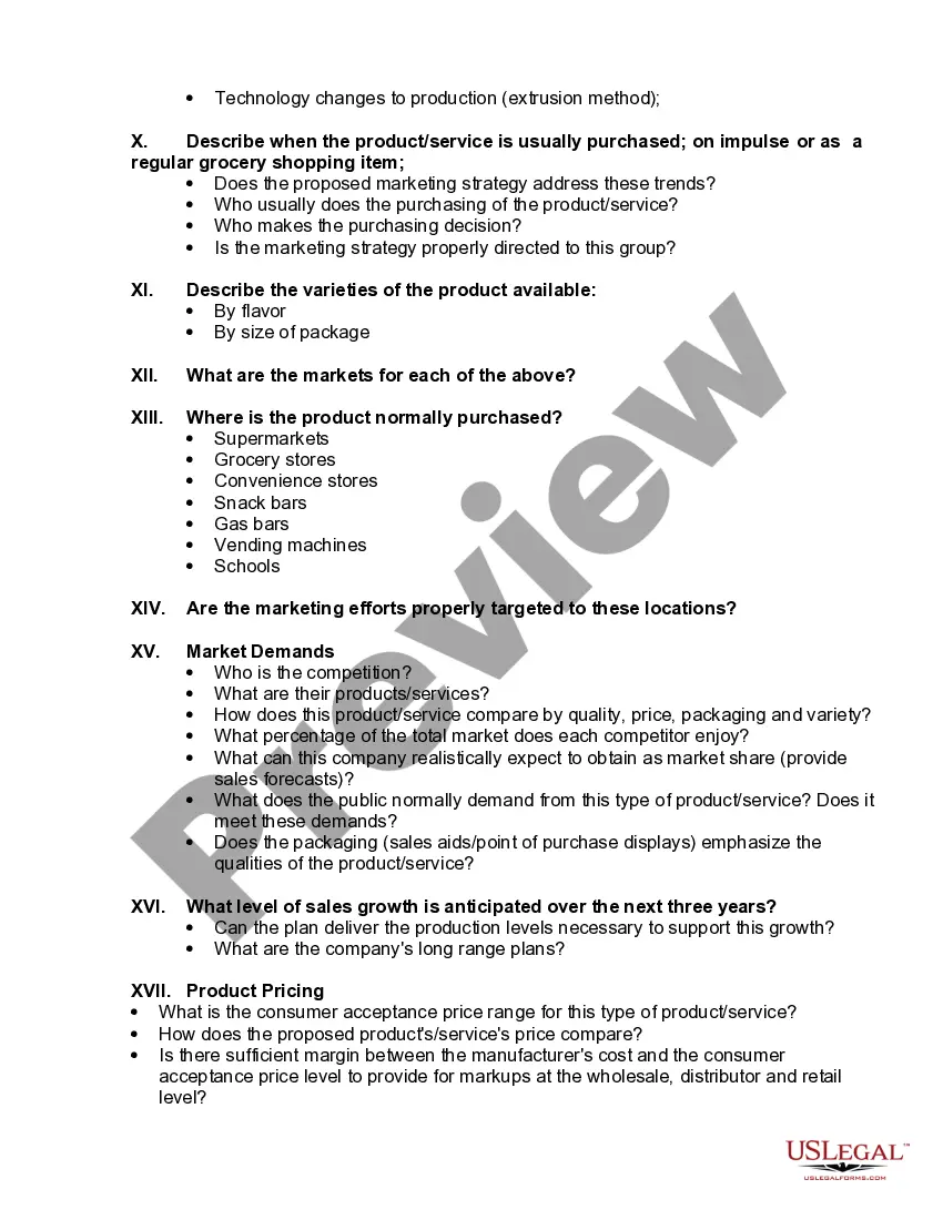 Get Outline of a Marketing Plan Preview Outline of a Marketing Plan