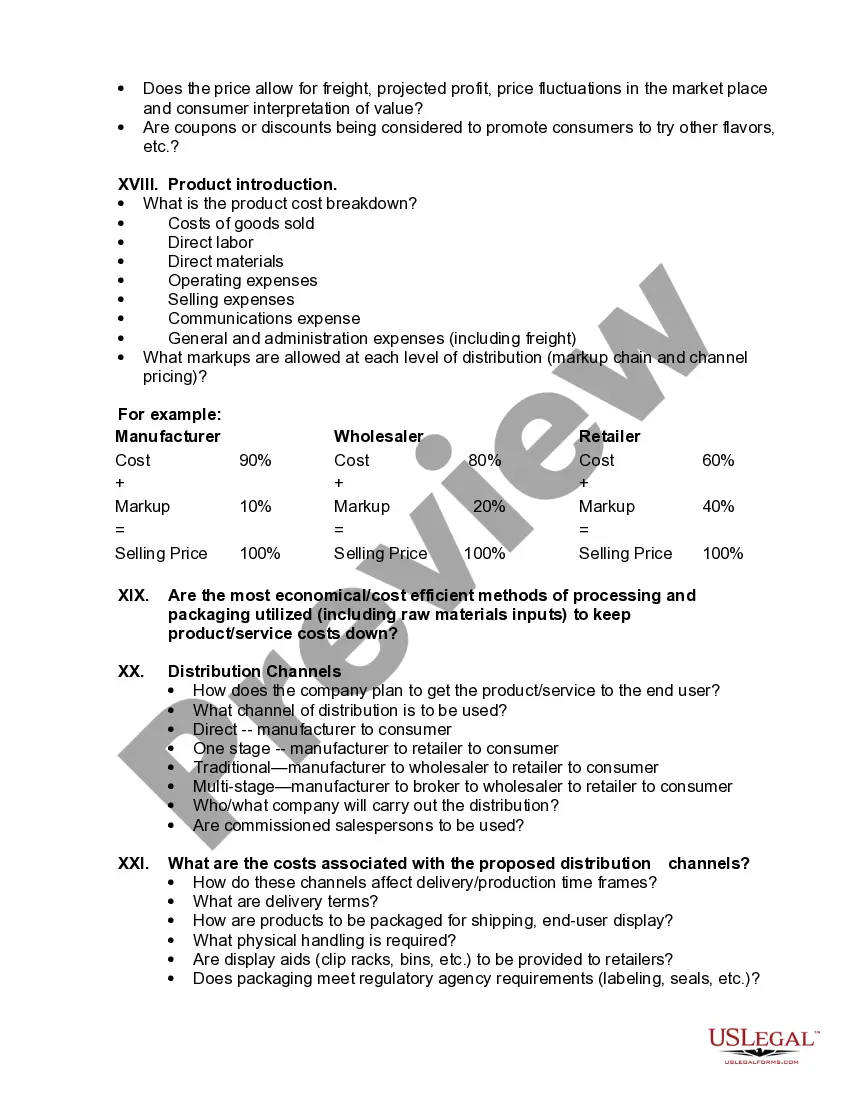 Get Outline of a Marketing Plan Preview Outline of a Marketing Plan