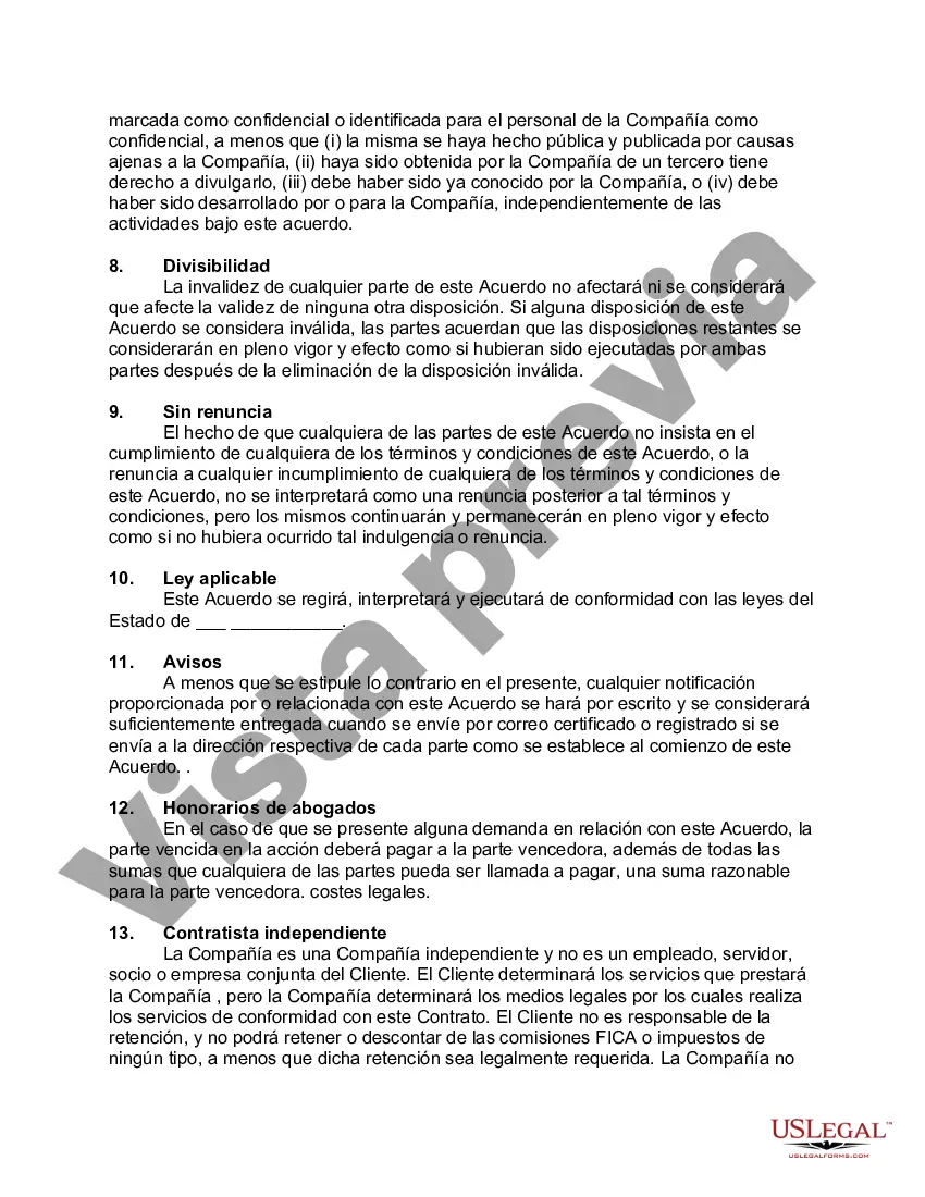 Preview Acuerdo de Consultoría y Desarrollo de Software