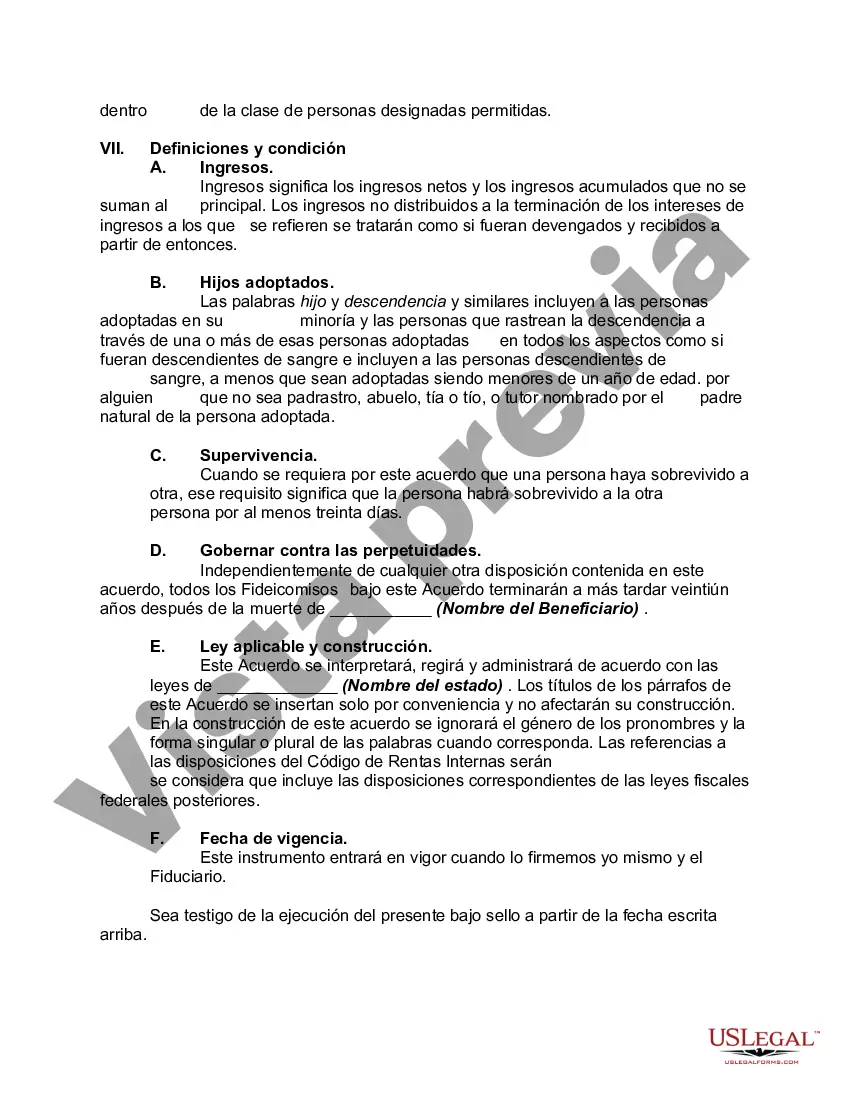 Preview Fideicomiso de necesidades suplementarias para terceros: beneficiarios discapacitados