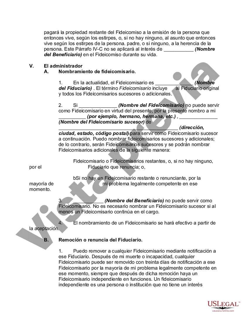 Preview Fideicomiso de necesidades suplementarias para terceros: beneficiarios discapacitados