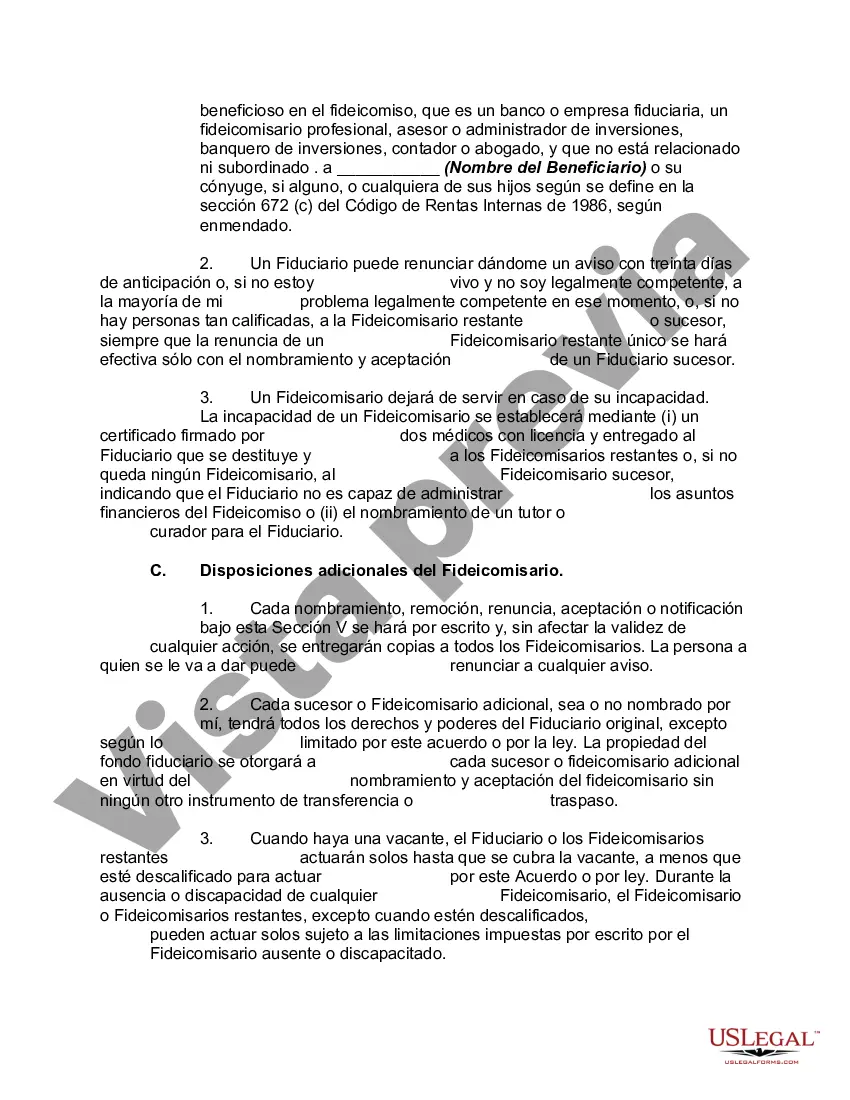 Preview Fideicomiso de necesidades suplementarias para terceros: beneficiarios discapacitados