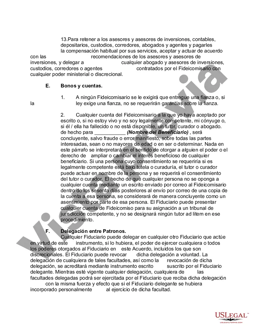 Preview Fideicomiso de necesidades suplementarias para terceros: beneficiarios discapacitados