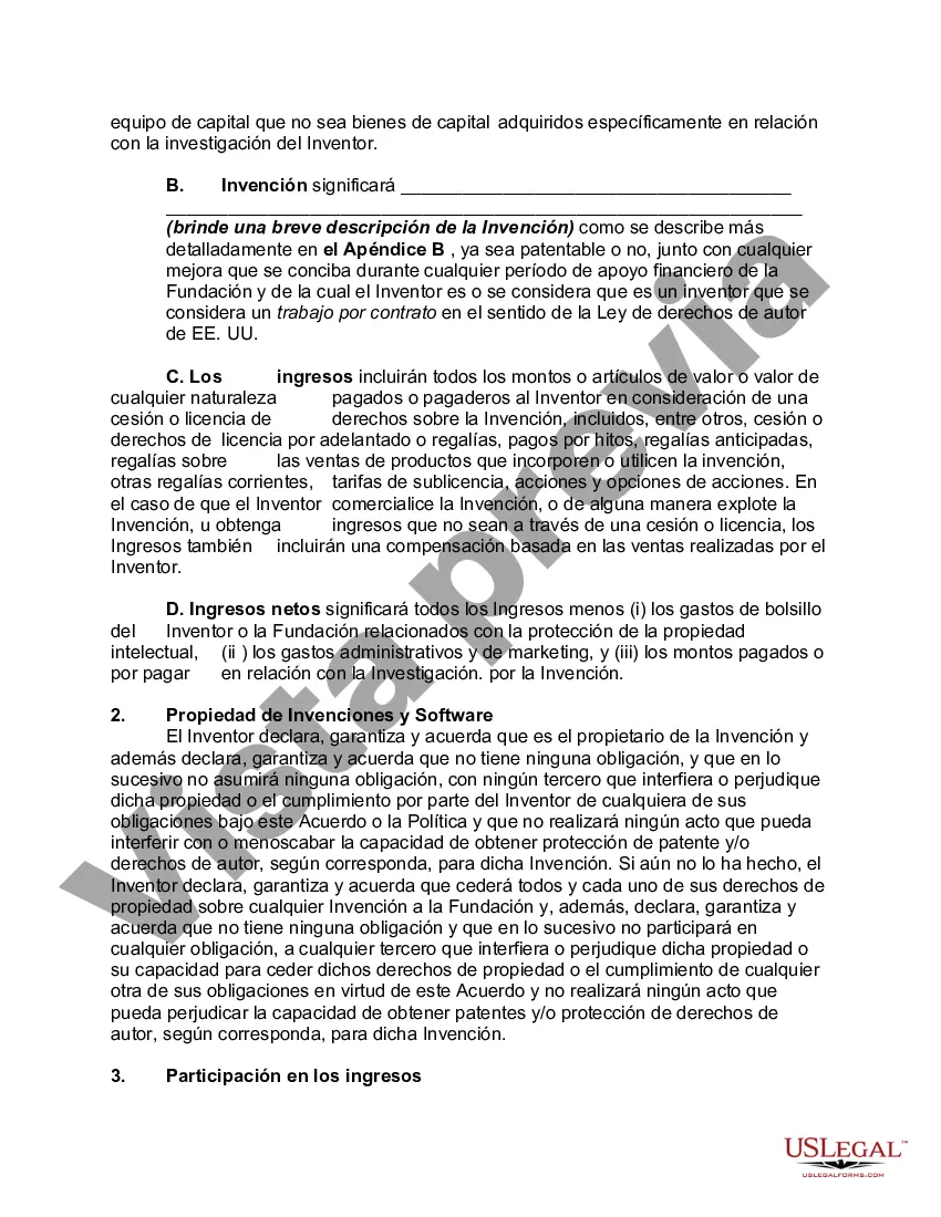 Preview Acuerdo de reparto de ingresos